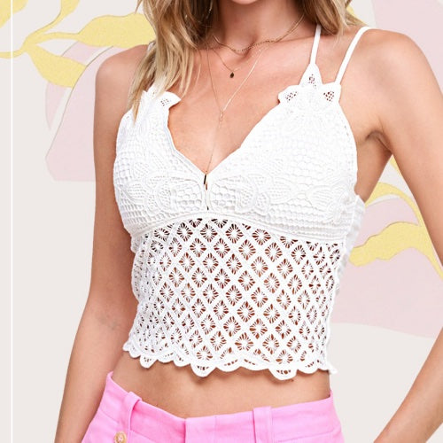 Crochet Lace Top